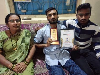 Jigarbaz! Seven million readers noticed the talent of the disabled youth | जिगरबाज! दिव्यांग युवकाच्या प्रतिभेची ७० लाख वाचकांनी घेतली दखल