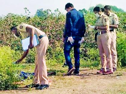 Brutal murder of a woman by stoning in an immoral relationship | अनैतिक संबंधातून महिलेचा दगडाने ठेचून निर्घृण खून