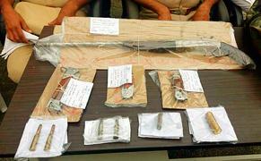 Arms Bound Seized in Umarkhed, Pusad | उमरखेड, पुसदमध्ये शस्त्रसाठा जप्त