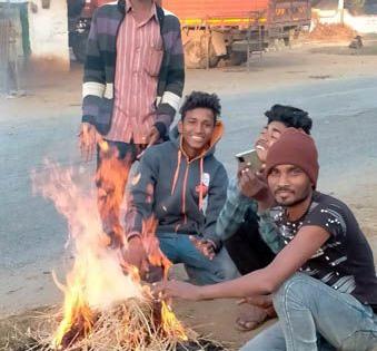 Gondia's mercury is down; Lowest temperature in the state | गोंदियाचा पारा खालीच; राज्यात सर्वात कमी तापमान