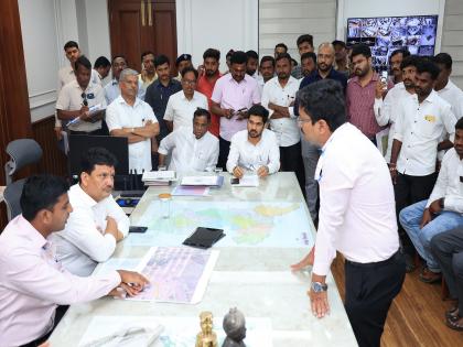 Guardian Minister assures that an alternative route will be created soon for the Ujlaiwadi Nerli Tamgaon road in the Kolhapur airport area | Kolhapur: उजळाईवाडी-नेर्ली-तामगाव रस्त्यासाठी लवकर पर्यायी मार्ग काढू, पालकमंत्र्यांचे आश्वासन Guardian Minister assures that an alternative route will be created soon for the Ujlaiwadi Nerli Tamgaon road in the Kolhapur airport area | Kolhapur: उजळाईवाडी-नेर्ली-तामगाव रस्त्यासाठी लवकर पर्यायी मार्ग काढू, पालकमंत्र्यांचे आश्वासन