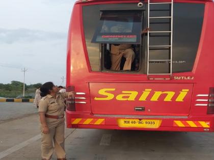 Inspection of RTO at entry point of Samriddhi Highway, 24 by 7 team working | समृद्धी महामार्गाच्या एन्ट्री पॉईंटवरच आरटीओची तपासणी, २४ बाय ७ पथक कार्यरत