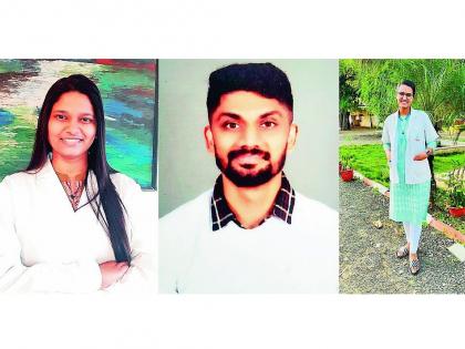 Gold medal for three doctors from Nagpur at the graduation ceremony of health science University | आराेग्य विद्यापीठाच्या पदवीदान समारंभात नागपूरच्या तीन डाॅक्टरांना सुवर्णपदक