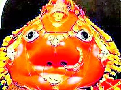 Navratri festival at the Goddess of Self-made Chundeshwari Devi | स्वयंभू चौंडेश्वरी देवी मंदिरात नवरात्रोत्सव