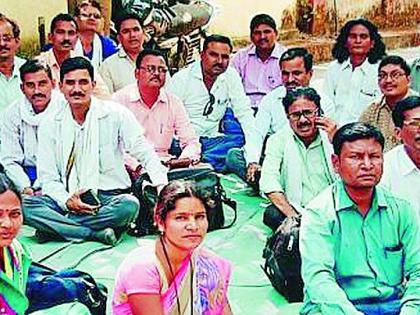 Boycott meeting of Gramsevaks | ग्रामसेवकांचा सभेवर बहिष्कार