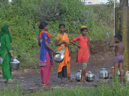 Water in the Gan Gan festival! | ऐन गणेशोत्सवात पाण्याचे विघ्न !