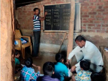 Teacher workout for offline learning | आॅफलाईन शिक्षणासाठी शिक्षकांची कसरत