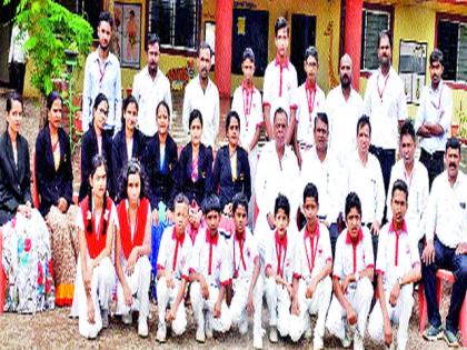 SG Scholarships to eleven students of the school | एस.जी. विद्यालयाच्या अकरा विद्यार्थ्यांना शिष्यवृत्ती