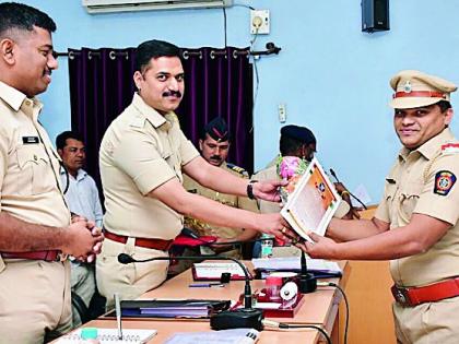 IG's Certificate of Charge to Chavan | चव्हाण यांना ‘आयजीं’चे प्रशस्तीपत्र