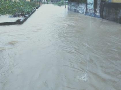 Heavy rain in Gadchiroli district | गडचिरोलीत मुसळधार पावसामुळे दाणादाण; २४ तासात १६८ मि.मी. पाऊस