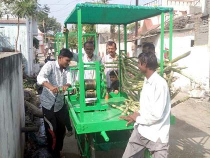 Sevagram's youth beat the unemployment through the haul | सेवाग्रामच्या युवकाने केली हातगाडीच्या माध्यमातून बेरोजगारीवर मात