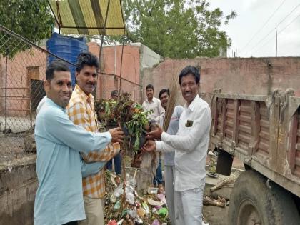  Cleanliness campaign after pilgrimage in Pandharpur | पंढरपूरमध्ये यात्रेनंतर स्वच्छता अभियान