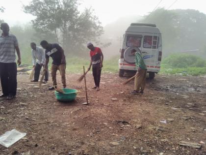 Eight tonnes of garbage collected in the Highway Mission | महास्वच्छता अभियानात आठ टन कचरा उठाव