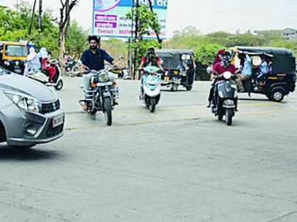 The traffic on the merchant points was 'like' | मर्च्युरी पॉर्इंटवरील वाहतूक ‘जैसे थे’