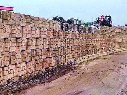 Technical failure in the construction of the Devadi flyover | देव्हाडी उड्डाणपूल बांधकामात तांत्रिक बिघाड