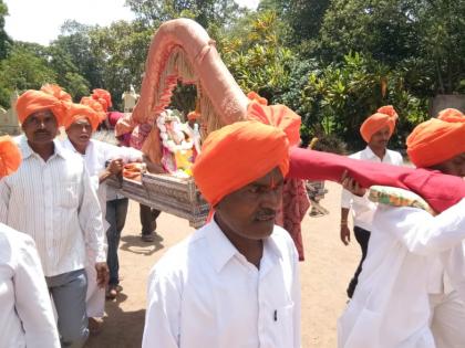 Ganesh Chaturthi 2018: Shree Ganaraya on the historic New Palace | Ganesh Chaturthi 2018 : ऐतिहासिक न्यू पॅलेसवर श्रीगणराया विराजमान