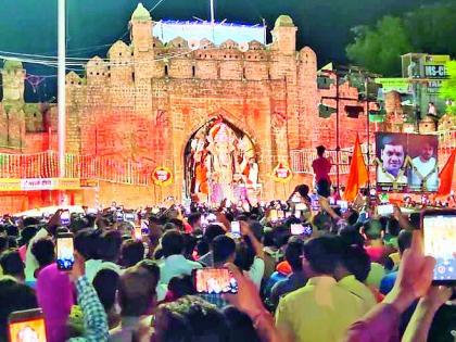 Immersion of 3 Ganesh idols in Chandrapur | चंद्रपुरात ८८४३ गणेशमूर्तींचे विसर्जन