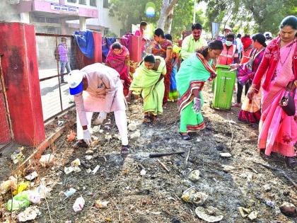 Cleanliness Mission in Akola GMC and Sarvopchar Hospital | स्वच्छता अभियानातून सर्वोपचार रुग्णालय चकचकीत!