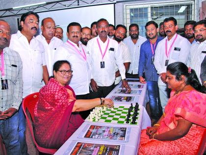 Players from 25 countries participate in Sangli Chess Tournament | सांगलीच्या बुद्धिबळ स्पर्धेत २५ देशांचे खेळाडू सहभागी