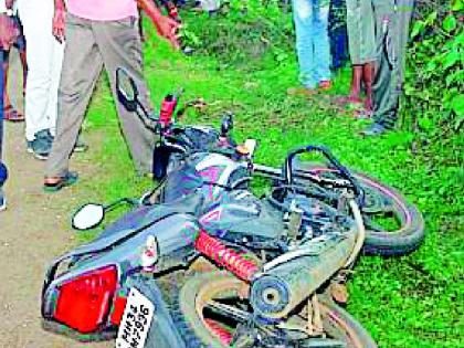 One killed in a bike accident | दुचाकी अपघातात एक ठार