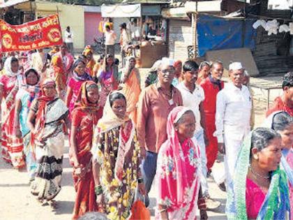  Kisan Sabha rally on the Chandwad provincial office | चांदवड प्रांत कार्यालयावर किसान सभेचा मोर्चा