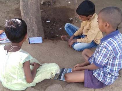 Online teaching in remote areas | अतिदुर्गम भागात आॅनलाईन अध्यापन Online teaching in remote areas | अतिदुर्गम भागात आॅनलाईन अध्यापन