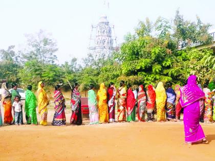 Women from small villages in Nanded district won the battle of prohibition | नांदेड जिल्ह्यातील लहान गावच्या महिलांनी जिंकली दारुबंदीची लढाई