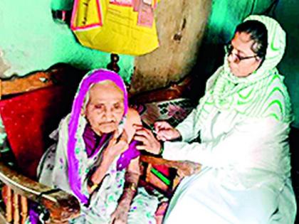 Through the 'Har Ghar Dastak' campaign, 8,356 people became Laswant | ‘हर घर दस्तक’ मोहिमेच्या माध्यमातून 8 हजार 356 व्यक्ती झाल्या लसवंत