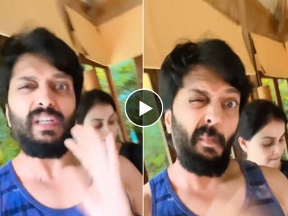 Ritesh Deshmukh Genelia D'Souza funny video | Ritesh Deshmukh : तो समज जाओ बुढापा आ गया है...., रितेश- जेनेलियाचा मजेशीर व्हिडीओ