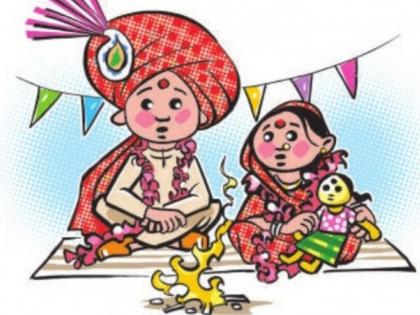 15-year-old girl, 18-year-old boy child marriage in Nagpur | १५ ची मुलगी, १८ चा मुलगा, तरी चढविले बाेहल्यावर