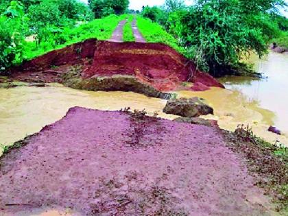 The Gosekhurd canal has been paved | गोसेखुर्द नहराची पाळ फुटली