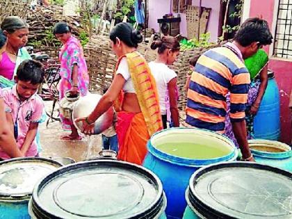 Water shortage in 27 villages in Chimur | चिमूरमध्ये २७ गावात पाणीटंचाई