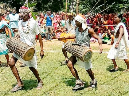 Demonstration of culture from Raala dance | रेला नृत्यातून संस्कृतीचे प्रदर्शन