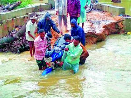 'Bhima Setu' receives eclipse | ‘भीम सेतू’ला चुकांचे ग्रहण