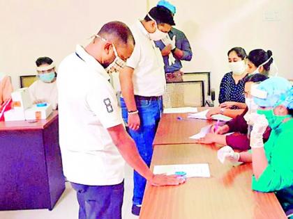 प्रसारमाध्यम प्रतिनिधींची आरोग्य तपासणी