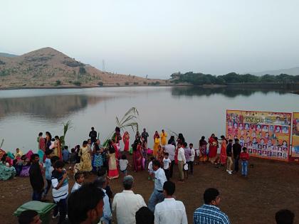 Chhat Puja from Igatpuri North Indian | इगतपुरीत उत्तर भारतीयांतर्फे छट पुजा