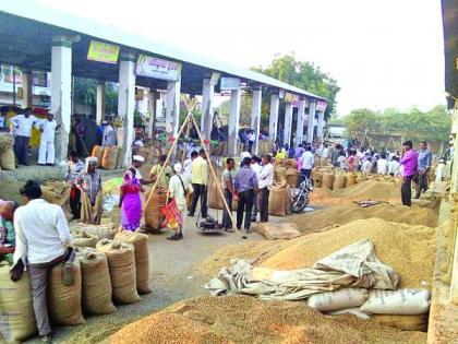 Agriculture yields get Lower prices than guaranteed; Farmers worried | शेतमालाला हमीभावापेक्षाही कमी भाव; शेतकरी ंिचंतातूर