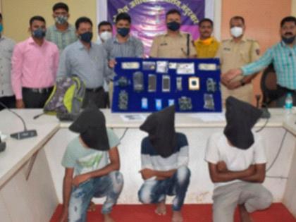 Courier Boy Arrested for Watching YouTube | युट्यूब पाहून कुरीयर बाॅयला लुटणारे अटकेत Courier Boy Arrested for Watching YouTube | युट्यूब पाहून कुरीयर बाॅयला लुटणारे अटकेत