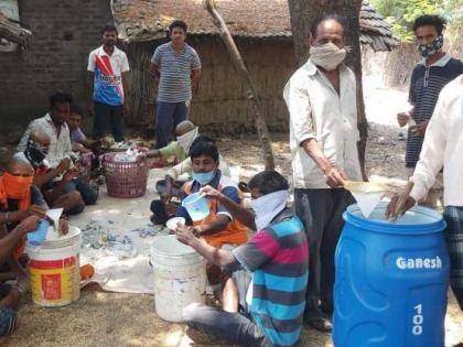 ‘फाग’च्या रक्कमेतून गाव निर्जंतुकीकरणाचा निर्धार