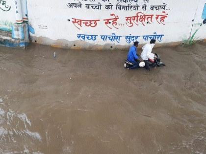 Pachora taluka was lashed by rains | पाचोरा तालुक्याला पावसाने झोडपले