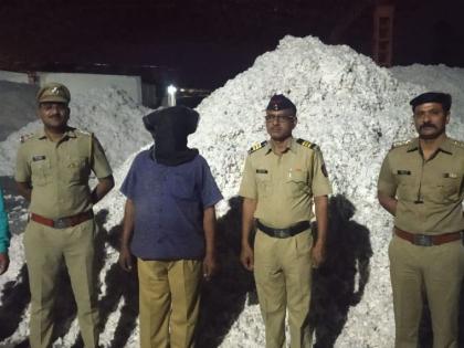 Arrest of truck driver with cotton | कपाशीसह ट्रक लांबवणाऱ्यास अटक : धरणगाव पोलिसांची कारवाई