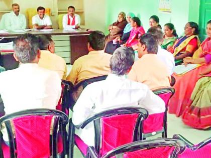 The meeting of the Varanga Municipality was stormy | वरणगाव पालिकेची सभा ठरली वादळी