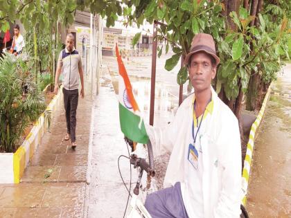 Two Avilas in a 6 km harmony cycle rally | ८५० किलोमीटरच्या सद्भावना सायकल रॅलीतील अवलिया