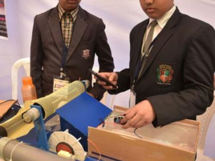 Invention! River cleaner robot; Raman Innovation Festival in Nagpur | आविष्कार! नदी स्वच्छ करणारा रोबोट ; नागपुरात रामन इनोव्हेशन फेस्टिव्हल