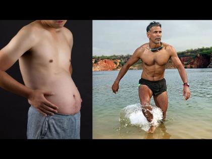 Weight loss Tips : Jaggery water for burning belly fat, know how to prepare it | पोटावरील चरबी कमी करण्यासाठी या गोड पदार्थाचं करा सेवन, मिळेल मिलिंद सोमणसारखी फ्लॅट टमी