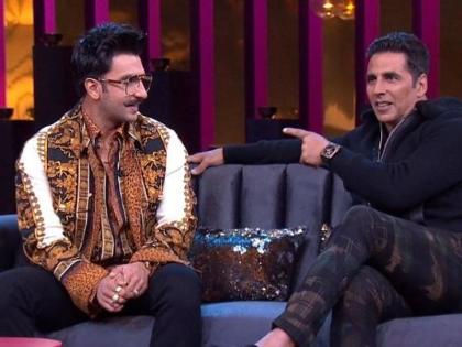 ranveer-singh-play-akshay-kumars-role-in-biopic | रणवीर सिंगने माझ्या बायोपिकमध्ये साकारावी भूमिका, अक्षय कुमारने व्यक्त केली इच्छा