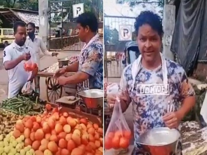 Aamir Khan's co-star in Lockdown has time to sell vegetables on the street, the video is going viral | लॉकडाउनमध्ये आमिर खानच्या सहकलाकारावर आली रस्त्यावर भाजी विकण्याची वेळ, व्हिडिओ होतोय व्हायरल 