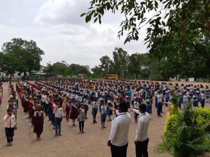 Jal Shakti campaign in Bhosale Vidyalaya | भोसले विद्यालयात जलशक्ती अभियान