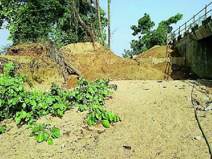 The possibility of destruction of river banks | नदी किनारा नष्ट होण्याची शक्यता