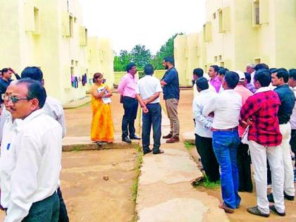 Problems of Navodaya Vidyalaya aware of District Collector | जिल्हाधिकाऱ्यांनी जाणल्या नवोदय विद्यालयाच्या समस्या